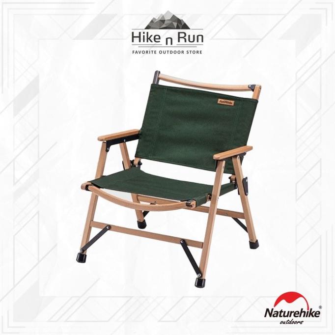Kursi Lipat Naturehike NH20JJ007 Wood Grain Folding Chair stock ready