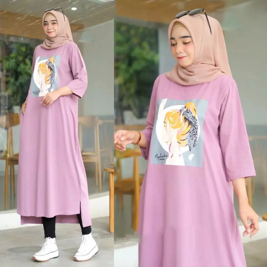 JESICA MIDI DRESS BAHAN KAOS KATUN COMBED 24s MOTIF POLOS APLIKASI SABLON UKURAN M L XL DAN XXL GAMIS WANITA TERBARU 2023 JUMBO MIDI DRESS HITAM POLOS ATASAN WANITA LENGAN PANJANG BAJU KAOS OVERSIZE WANITA