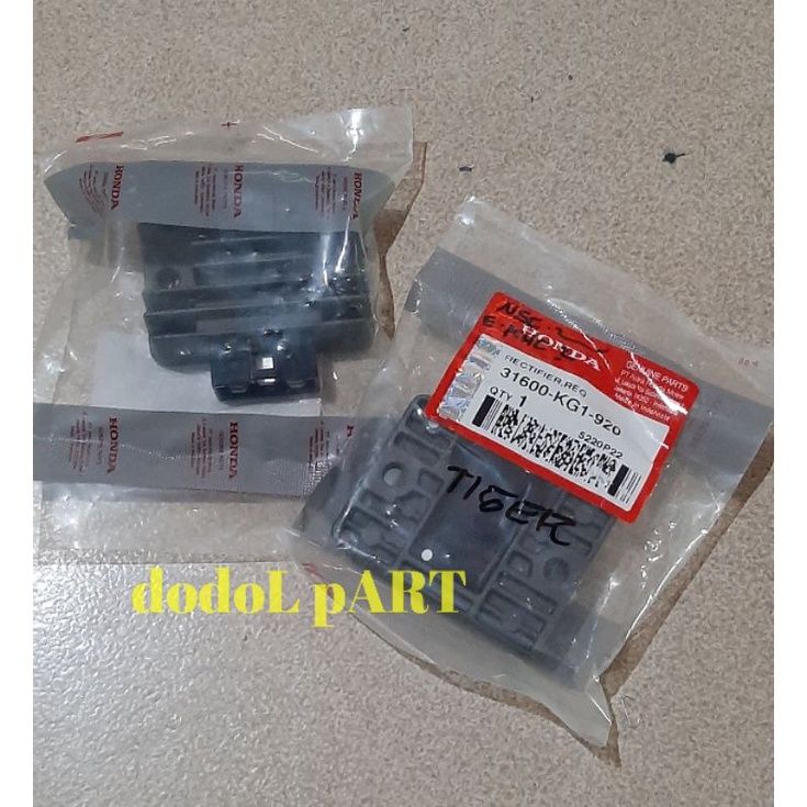 31600-KG1-920 Rectifier Reg Kiprok Regulator Tiger Mega Pro Megapro Advance ORI ASLI AHM Honda