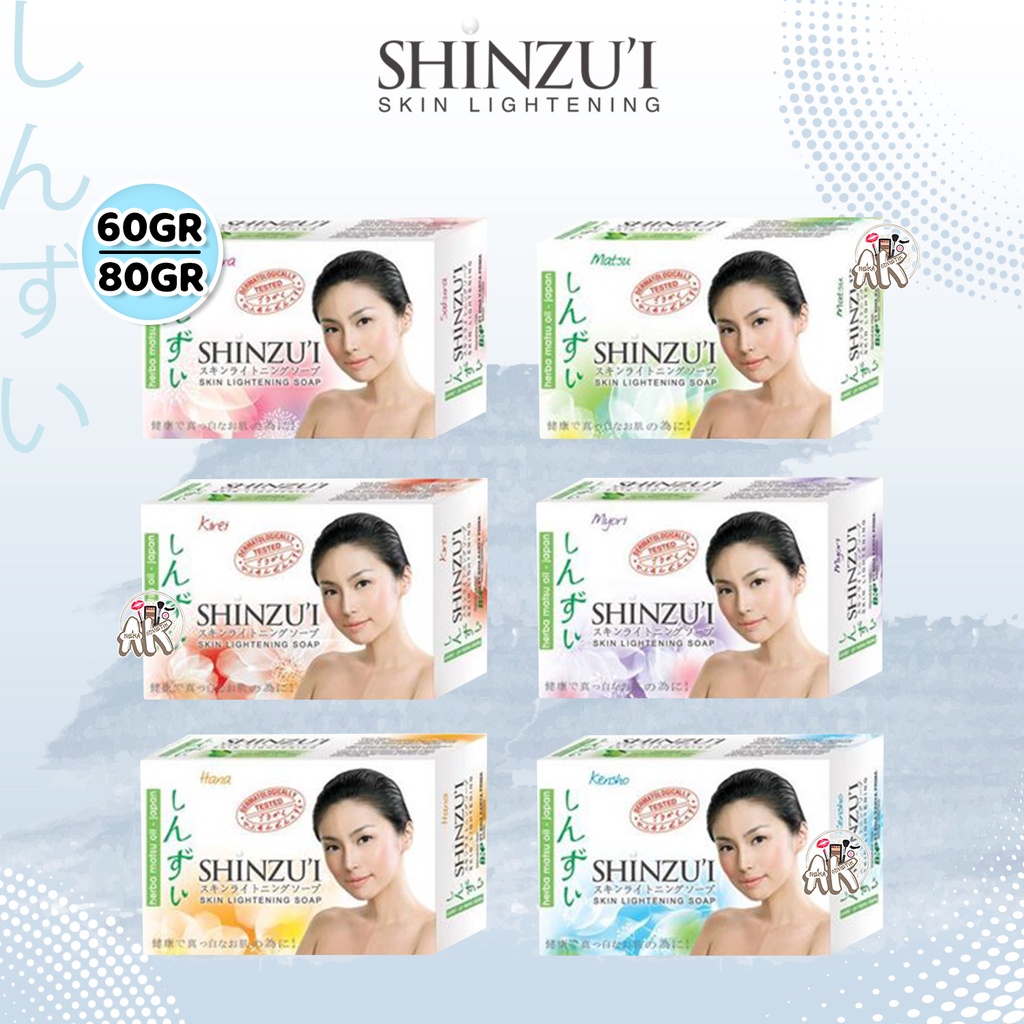 SHINZUI SKIN LIGHTENING SOAP BAR / SHINZUI SABUN BATANG 60gr - 80gr