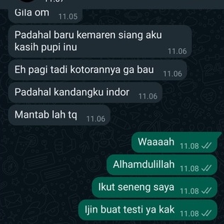 PENGHILANG BAU KOTORAN KUCING DAN PENAMBAH NAFSU MAKAN ALAMI