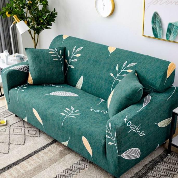 COVER SOFA SEATER sarung sofa elastis stretch - HIJAU DAUN