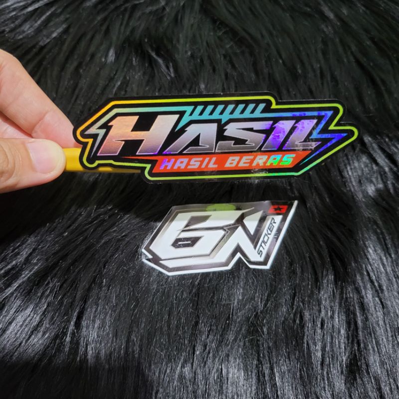 stiker viral stiker kata2 hasil beras