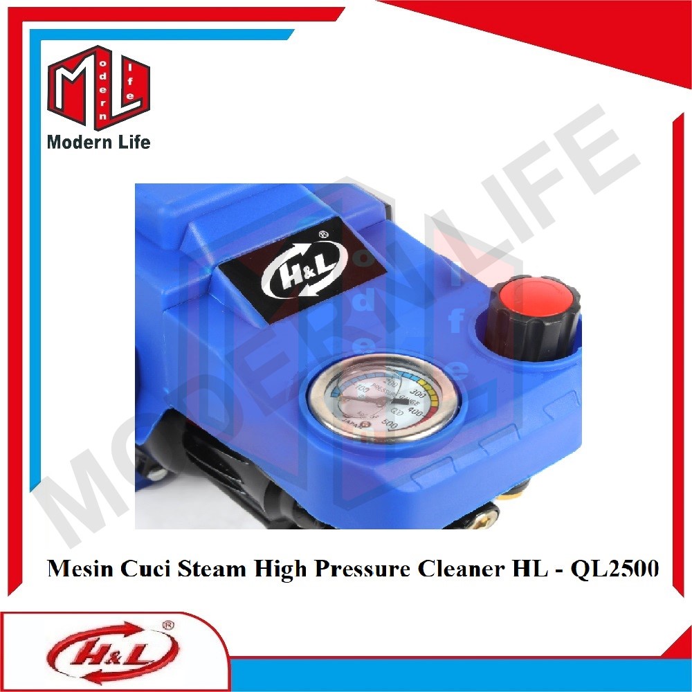 HL QL-2500 Mesin Cuci Steam Jet Cleaner Motor Mobil AC HL-QL2500 H&amp;L