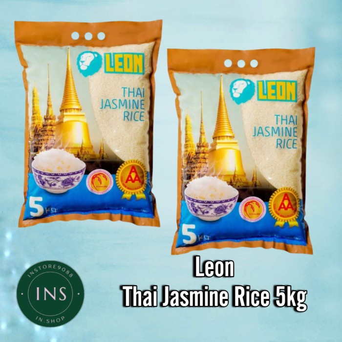 

NEW Beras Leon Thailand Thai Jasmine 5kg