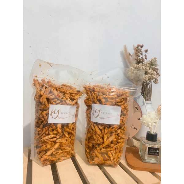 

Basreng Pedas Daun Jeruk 500gr | Basreng Renyah Bumbu melimpah
