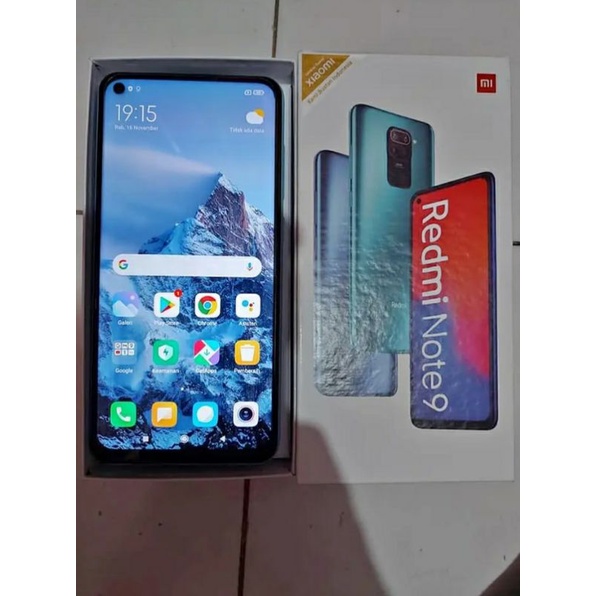 Redmi Note 9 4/64gb Second (Like new) Fullset