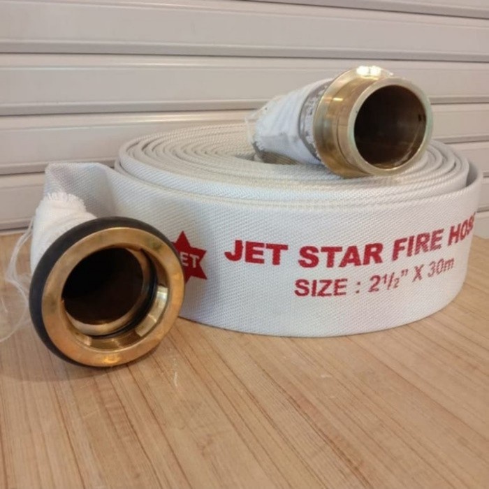 Selang Pemadam Hydrant Fire Hose Kanvas Jet Star 1.5 Inch X 20 M