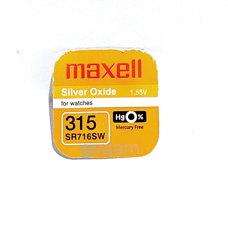 Baterai Maxell 317 315 716 516 SR716SW SR516SW SR716 SR516 ORIGINAL