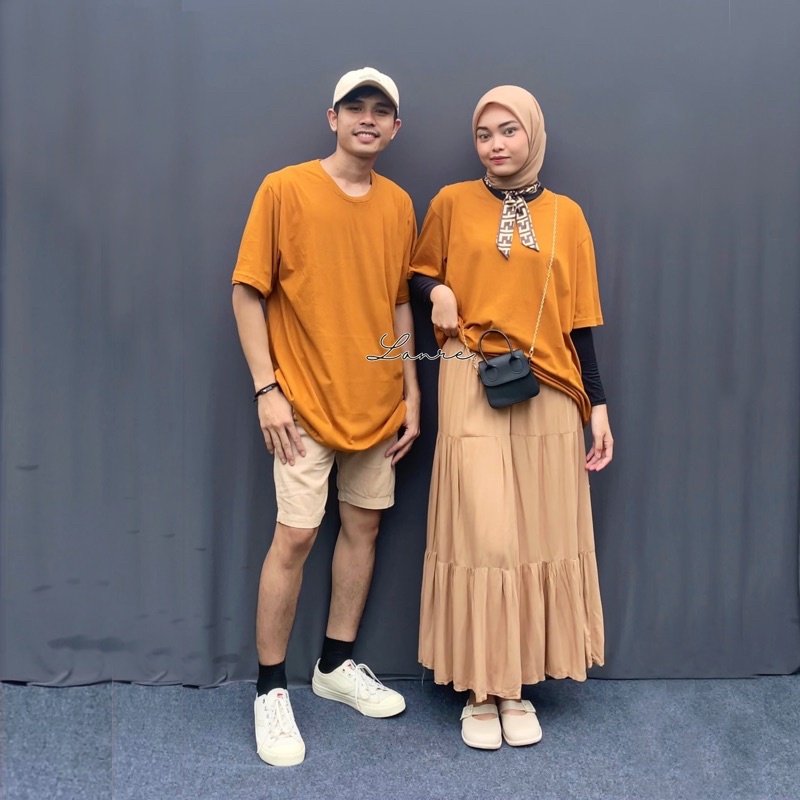 oxa basic oversize premium - KAOS COUPLE - kaos oversize tee cotton combed 24s jumbo