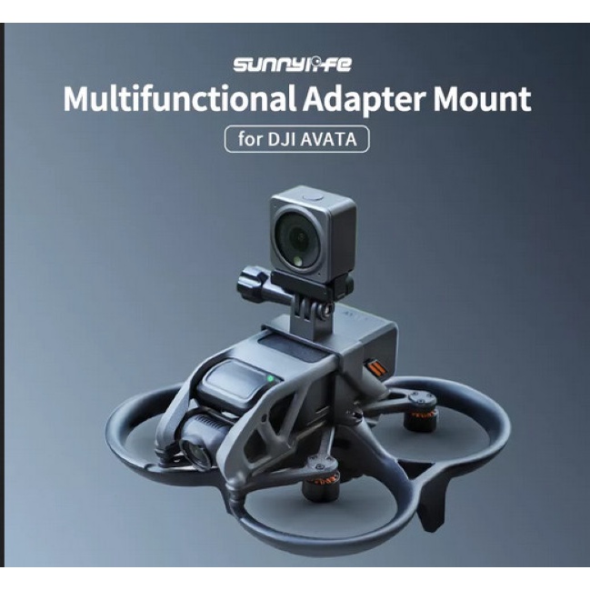 Sunnylife Sports Camera Holder Drone Light Bracket Lamp for DJI Avata