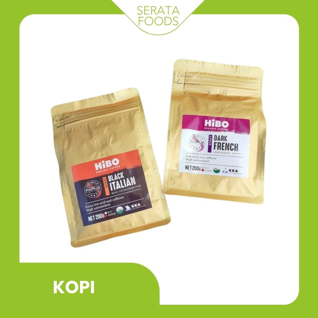 

Kopi Arabika HiBO Arabica Coffee 200 Gr