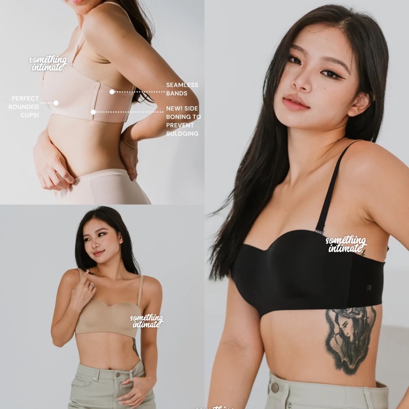 All New Second Skin Seamless Strapless Bra Kemben Sale Branded Sisa Produksi Ori 36B 34A 34B 36C 32B