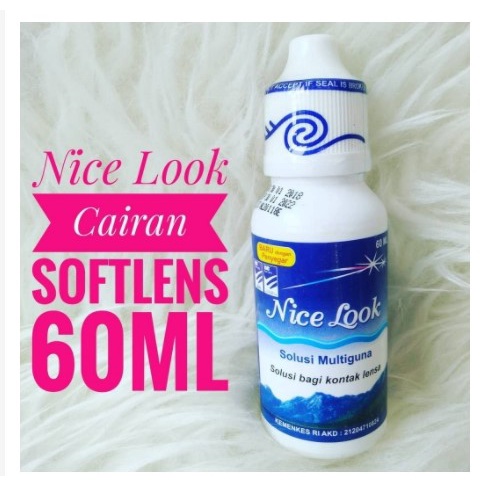 Harga Grosir Cairan Softlens Nicelook 60ml