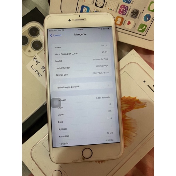 Iphone 6s plus 32gb