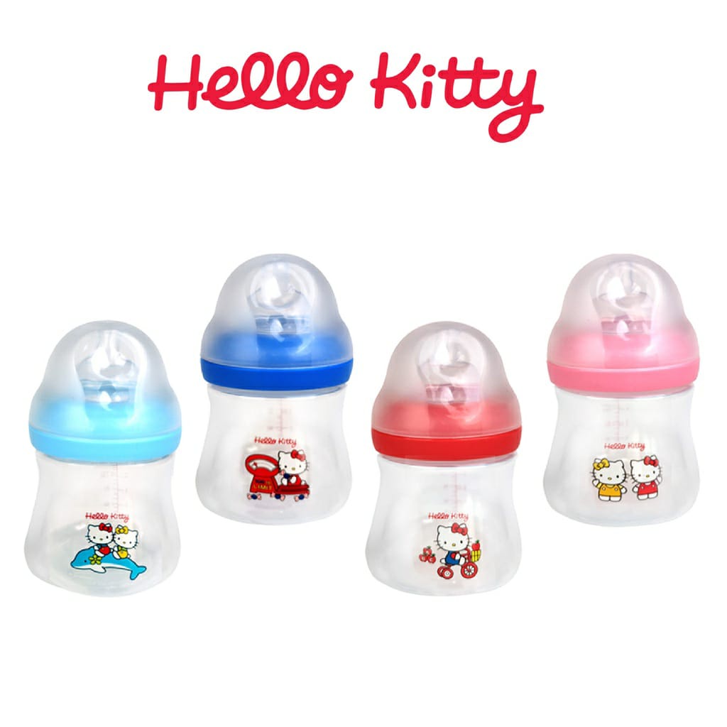 Lusty Bunny Botol Susu Bayi Wideneck Hello Kitty BPA Free (HKT-DB341/ 1250ml ) - (HKT-DB381 / 250ML)