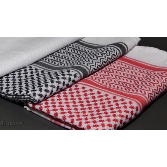 Busana Muslim Syimah, Sorban Impor Asli Arab Saudi - Putih