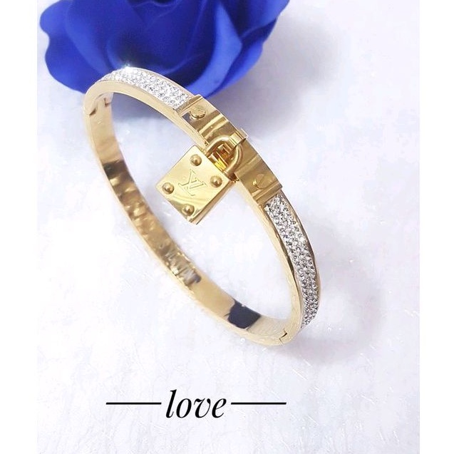 gelang titanium gold bengel Gl0100