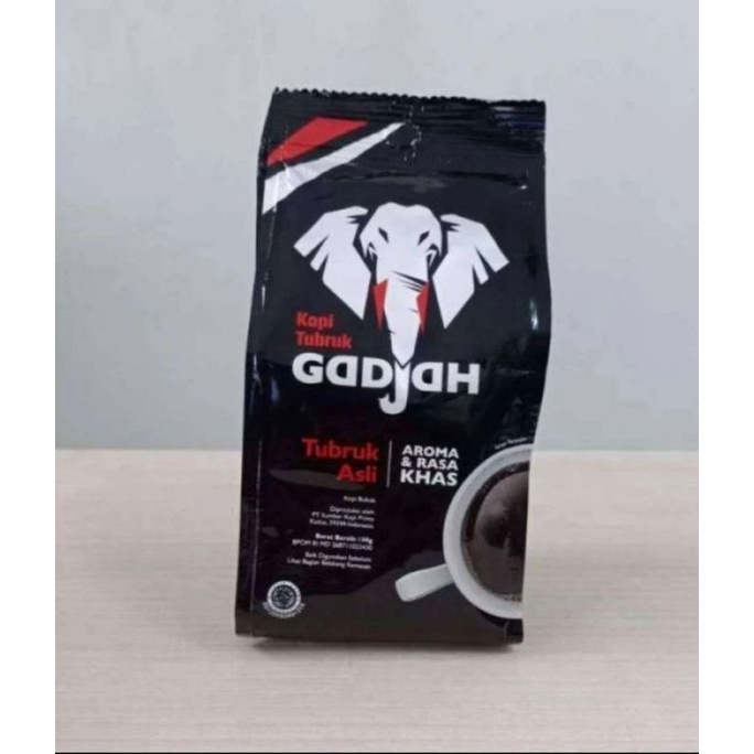 

Kopi Tubruk Gadjah ASLI Pouch Kopi Bubuk Bag Tubruk Gajah