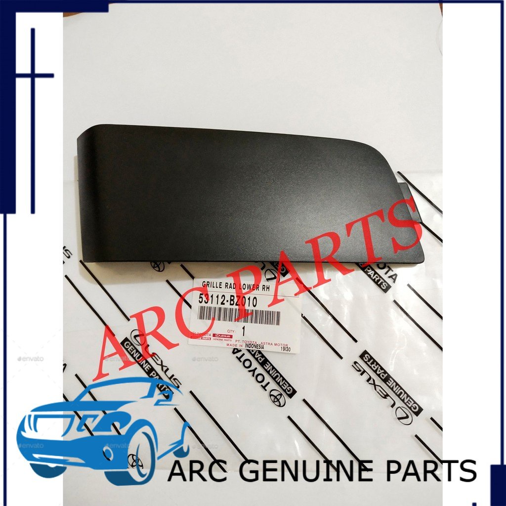 cover tutup bemper kisi bumper depan type s avanza non vvti xenia 2004 2005 RH Kanan original toyota