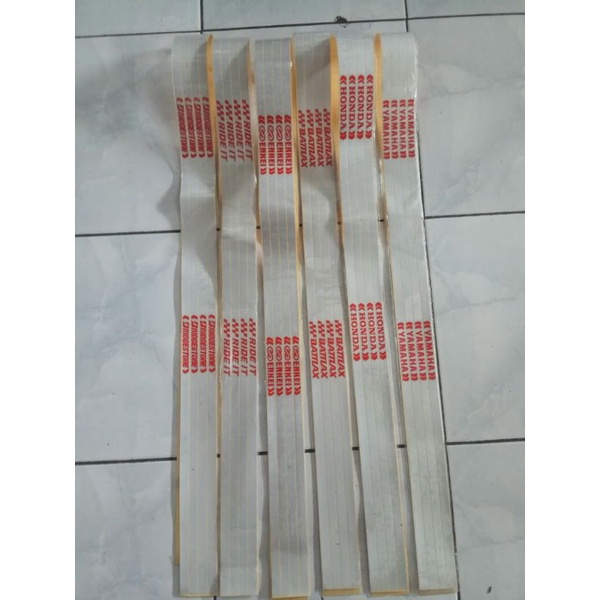 List Pelk motor Tulisan
