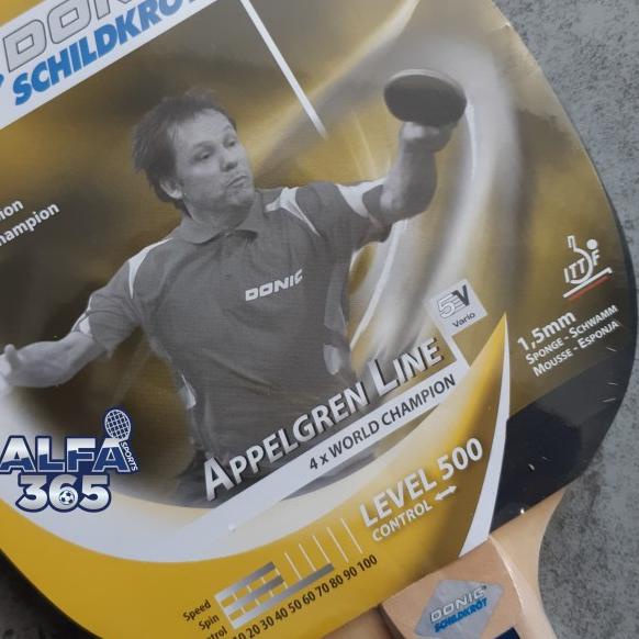 Donic Schildkrot Appelgren 500 Bat Bet Pingpong Tenis Meja
