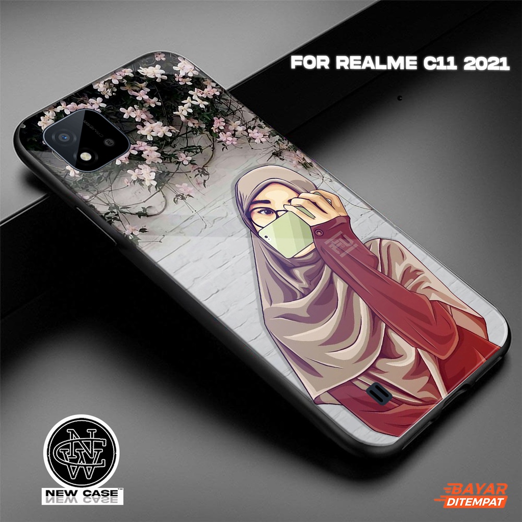 Case REALME C11 2021/C20 - Casing REALME C11 2021/C20 Terbaru 2022 Case lord case14 [ case HIJAB ] S