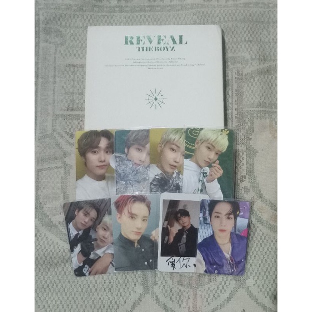 Reveal Boy The Boyz Album Only Bundle Photocard