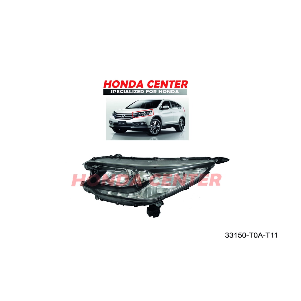 head lamp lampu depan honda crv RM gen4 2013 2014 2015