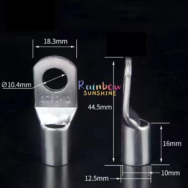 Kabel Skun SC 50-8 SC 50-10 Tembaga Merah