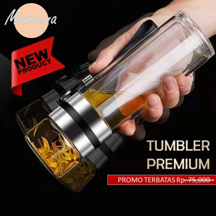 Tea Infuser Bottle / Botol Minum Teh / Tea Set Tumbler