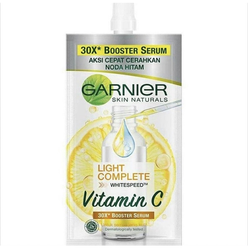 Garnier Light Complete White speed Vitamin C/Sakura White Hyaluron 30x Booster Serum 7.5ml