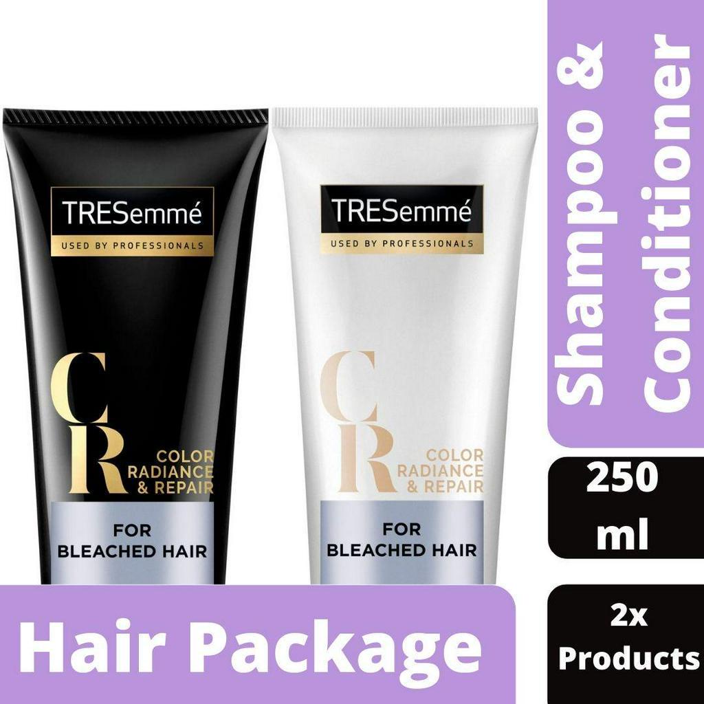 Jual Tresemme Shampoo Conditioner For Bleached Hair Color Radiance And Repair 250ml Shopee 2289