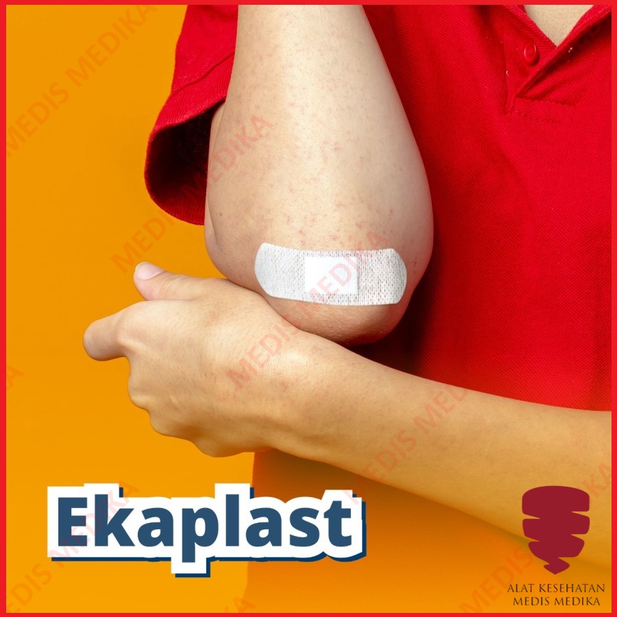 Plester Luka Ekaplast Size M Onemed p3k Plaster Lakban Non Woven 19 x 72 mm Box