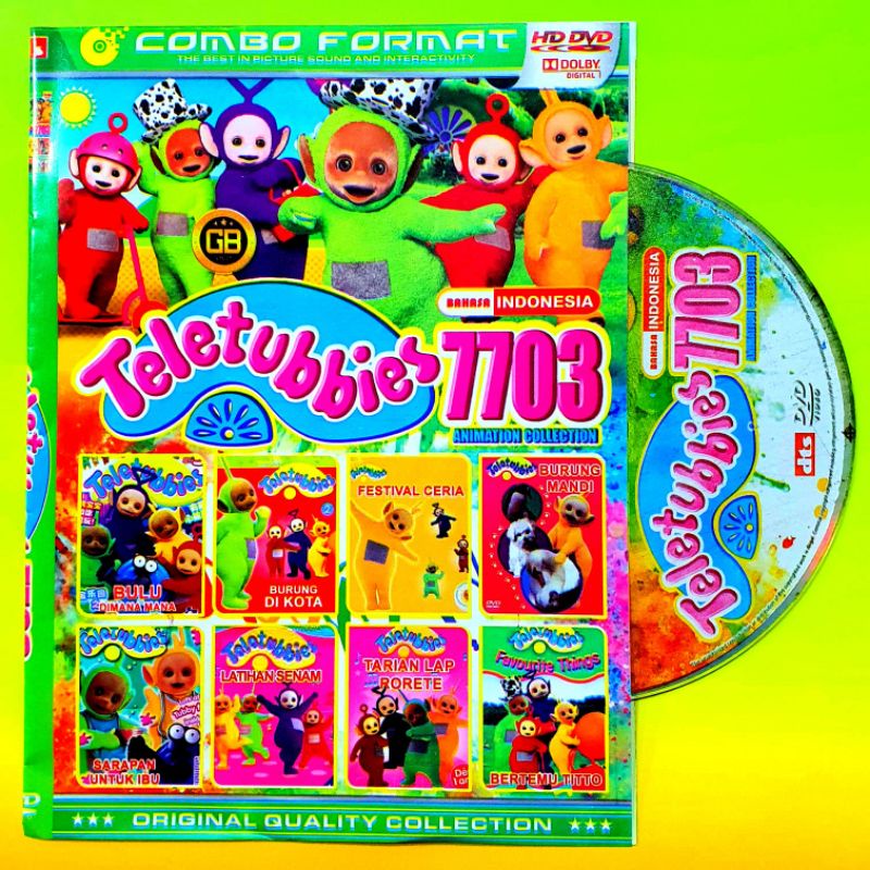 KASET FILM ANAK TERLARIS KOLEKSI TELETUBBIES-KADO MAINAN ANAK ANAK-EDUKASI FILM ANAK-BISA COD