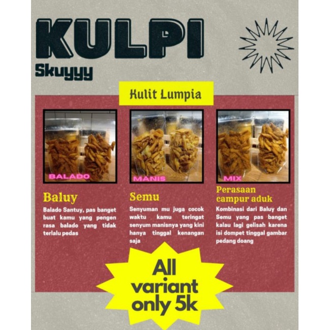 

kulpi (kulit lumpia)