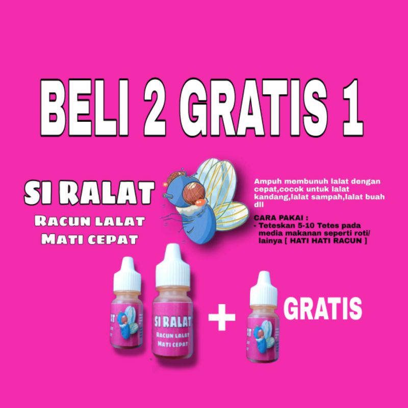 Racun Pembasmi hama lalat / Racun lalat / Obat lalat ampuh