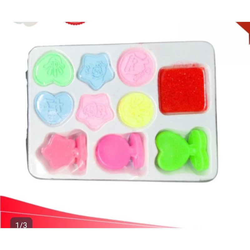 

Mainan set stempel mini imut