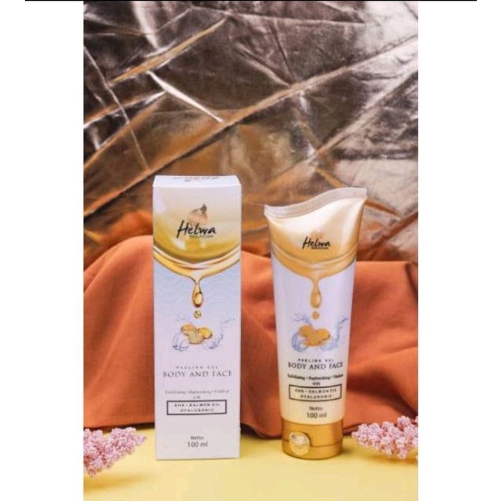 BODY & FACE PEELING GEL HELWA BEAUTYCARE 100% ORIGINAL