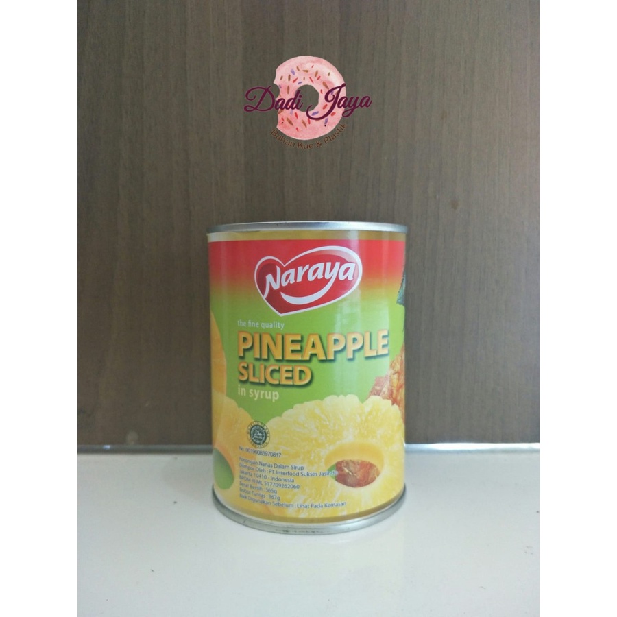 

PROMO AKHIR TAHUN!! Naraya Pineapple Sliced 565gr