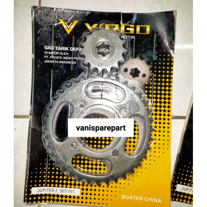 GER GEAR DEPAN BELAKANG JUPITER Z