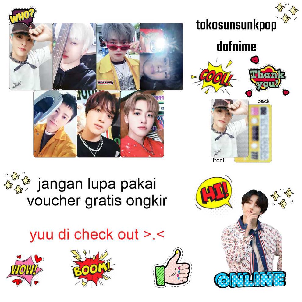 photocard unofficial nct dream versi beatbox