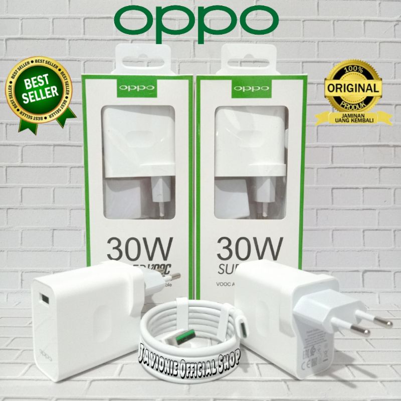 Charger Casan Cas HP OPPO Reno8 Reno 8 8z 4G 5G Original SUPER VOOC 33W 65W FLASH CHARGE TYPE C