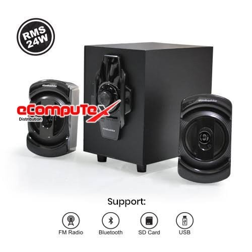 SPEAKER SIMBADDA CST 2100N+ / 2100 N+ BLUETOOTH USB AUX FM RADIO RESMI