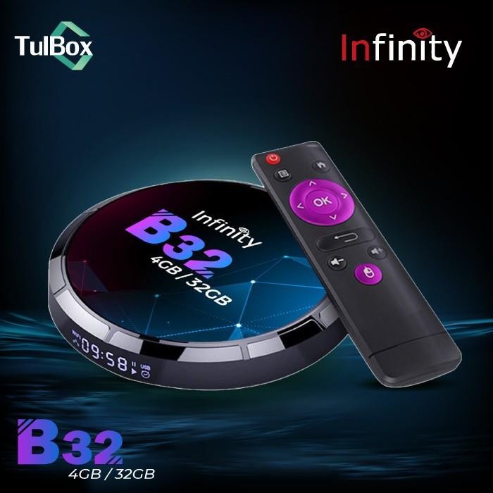 Produk Terbaru Tv Android Box Infinity B32 Ram 4Gb Rom 32Gb Wifi Bluetooth Lan