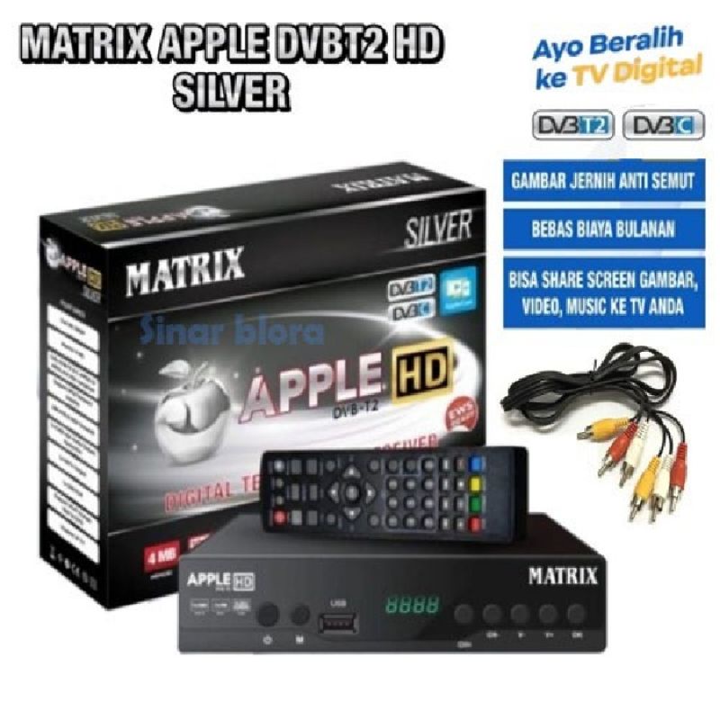 Set top box digital Matrix Aplle bisa you tube