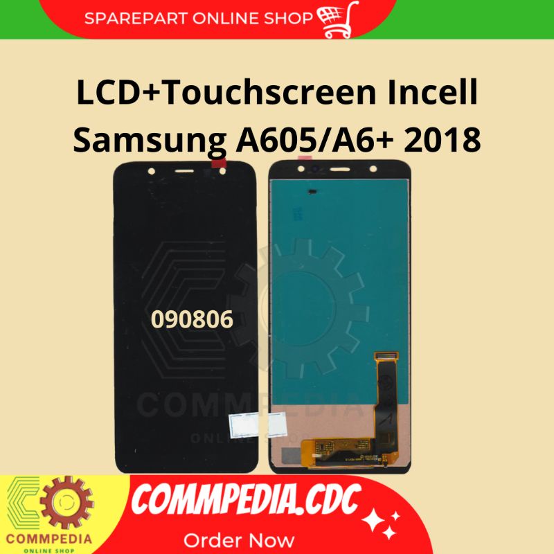LCD+Ts Samsung A605/A6+/A6Plus 2018 Incell