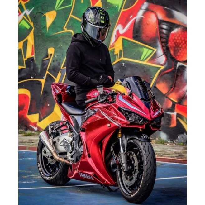Body belakang R25 / mt25 / new R25 model panigale , body belakang Ducati panigale PNP yamaha R25