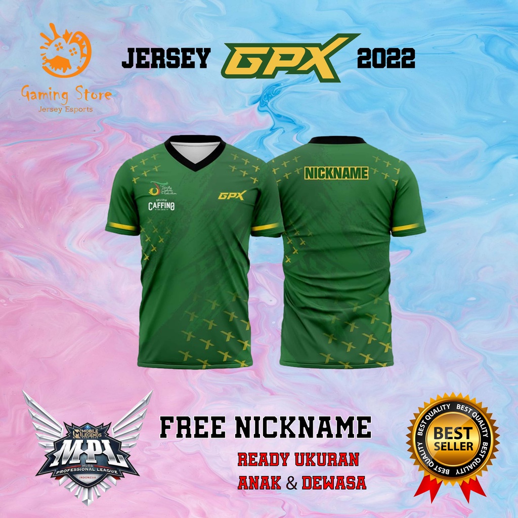 Jersey Kaos Baju GPX (GENG KAPAK) TERBARU 2022 MOBILE LEGENDS