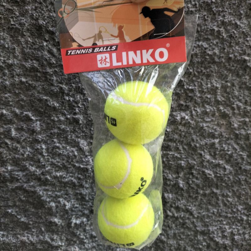 [3 PCS] Bola tenis MONTANA/ LINKO